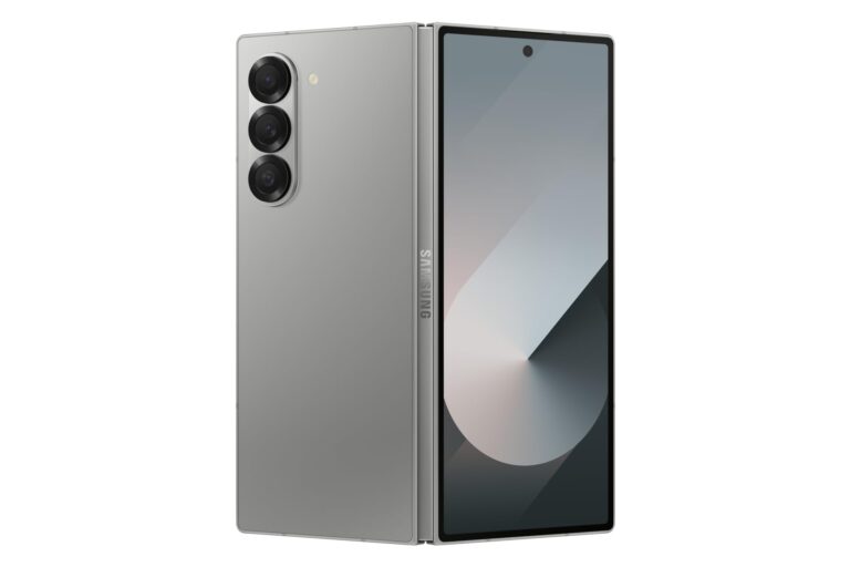 Samsung Galaxy Z Fold6 256GB Silver Shadow 19,3cm (7,6") OLED Display, Android 14, Triple-Kamera, Faltbar (Ricondizionato)