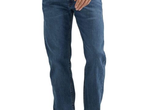 Wrangler Authentics Comfort Flex Waist Relaxed Fit Jeans Uomo
