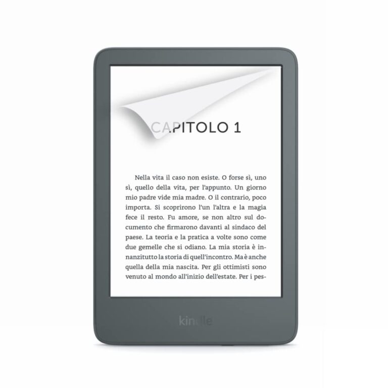 Pellicola protettiva antiriflesso per Kindle 2022 e 2024 (2 pezzi)