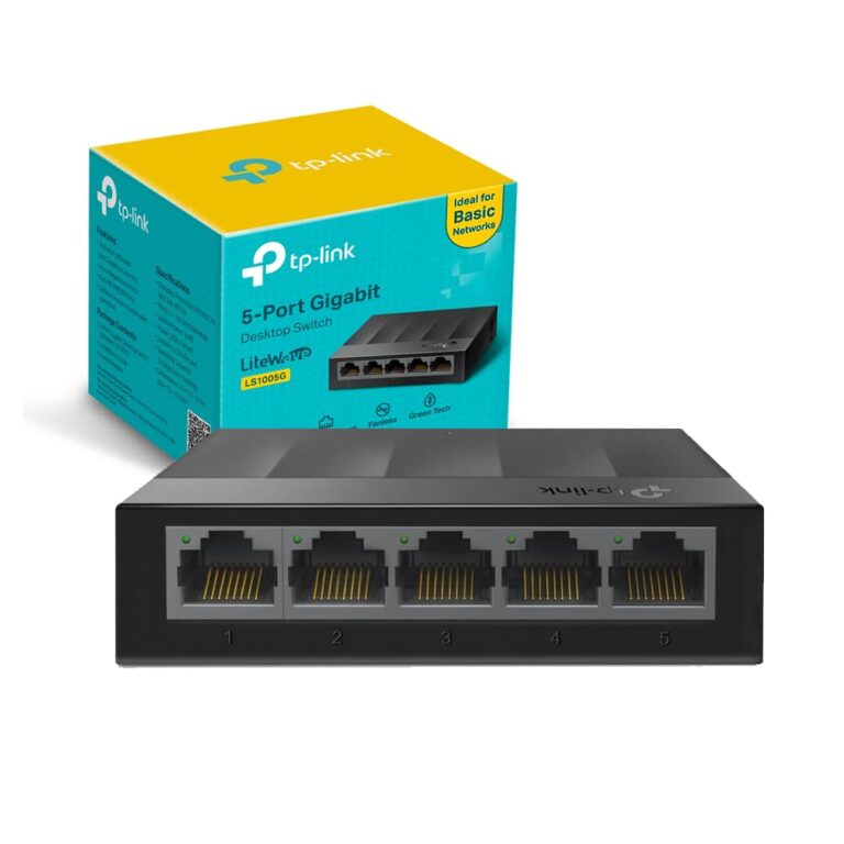 TP-Link LS1005G Switch Gigabit 5 Porte Plug-and-Play