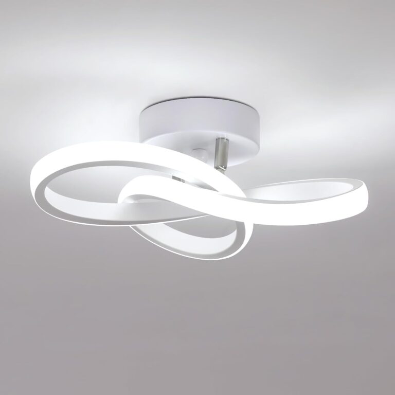 Comely Lampada da Soffitto LED Moderna, 22W 2500lm Creativo Forma di Fiore Plafoniera LED Soffitto, Illuminazione a soffit...