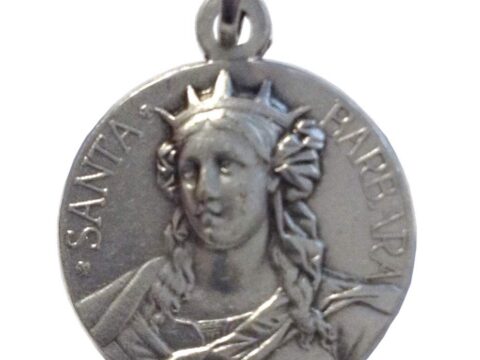 Medaglia di Santa Barbara – Patrona dei Vigili del Fuoco