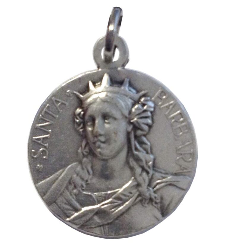 Medaglia di Santa Barbara – Patrona dei Vigili del Fuoco