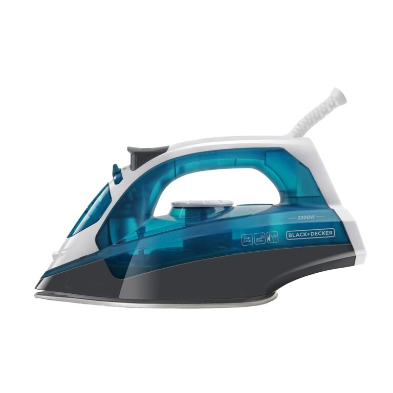 BLACK+DECKER - ferro da stiro a vapore 2200W | anticalcare | colpo vapore 120 g/min | vapore verticale | vapore continuo 3...