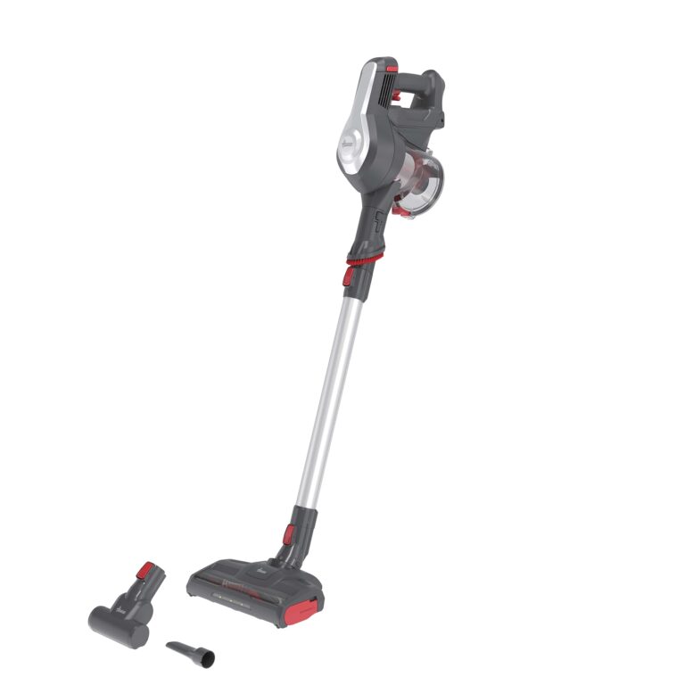 Hoover H-Free 100 Hf122Gpt 011 Aspirapolvere Elettrica senza Fili, senza Sacco, 170W, 0,9 L, Ciclonico, Mini Turbo Spazzol...