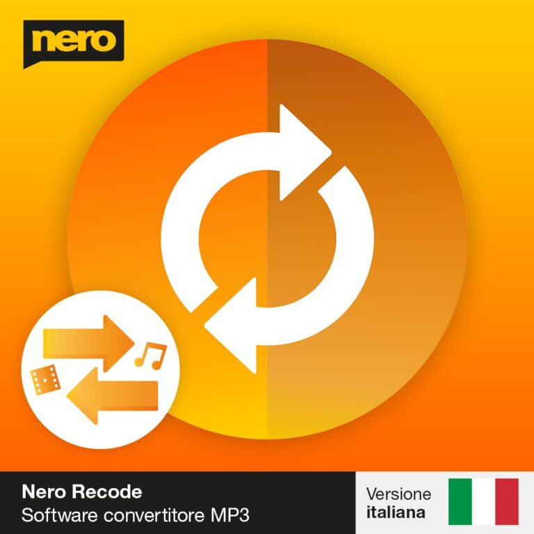 Nero Recode – Convertitore audio e video MP3, WAV, FLAC, MP4