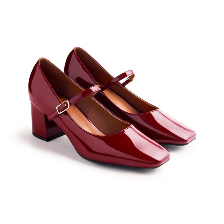 Scarpe con tacco Windham effetto vernice
