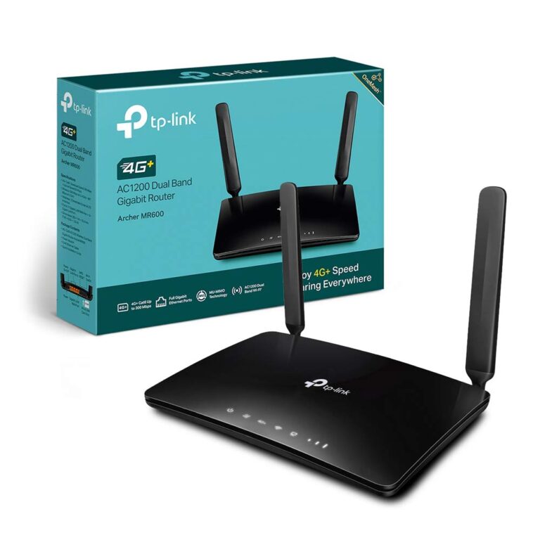 TP-Link Archer MR600 Router 4G+ con SIM Cat6 AC1200