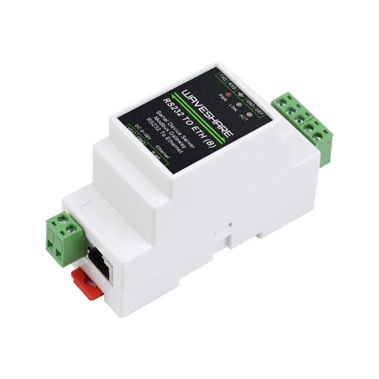 Coolwell Convertitore RS232 Ethernet TCP/IP Server Seriale Industriale
