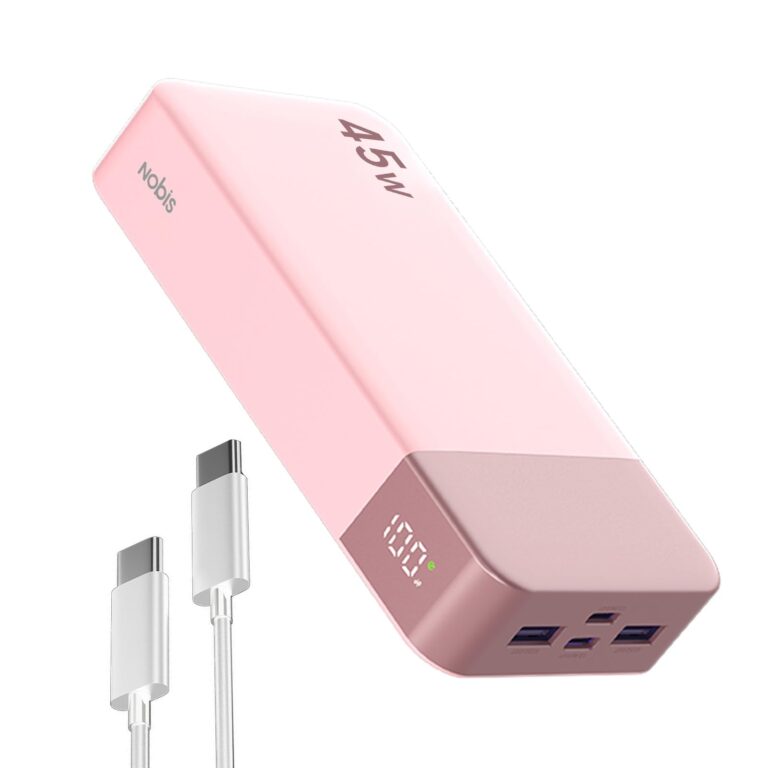 NOBIS Power Bank 20000mAh 45W Fast Charging con 4 porte
