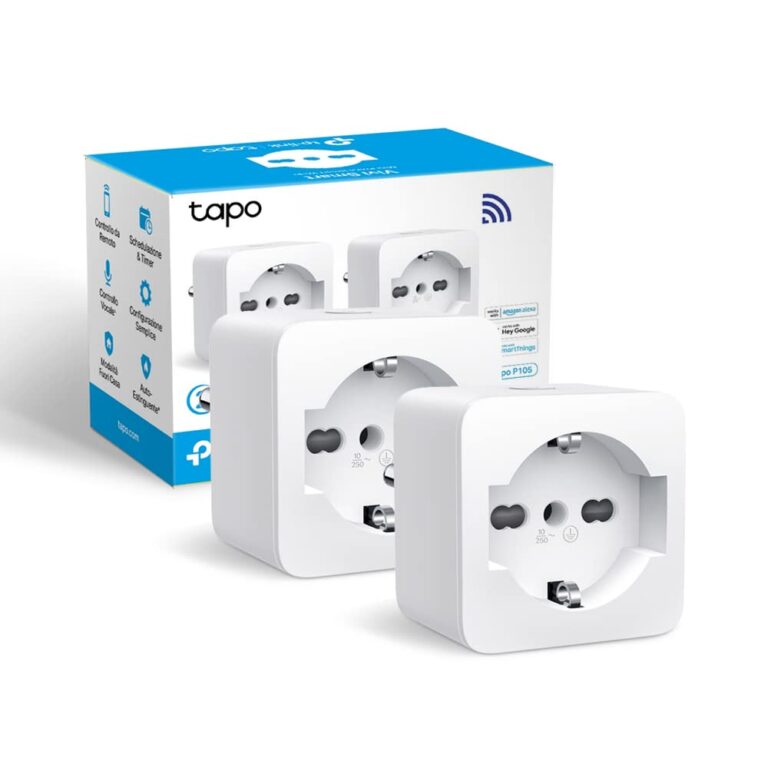 Tapo P105 Presa Smart WiFi italiana – 2 pezzi, compatibile Alexa e Google Home