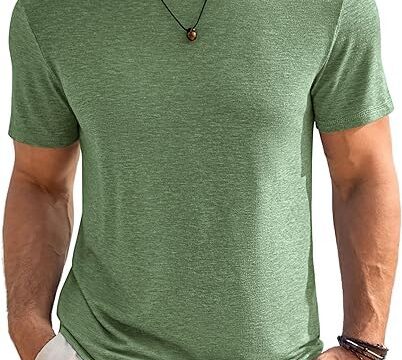 Runcati Maglietta Uomo Girocollo Manica Corta Sport e Fitness