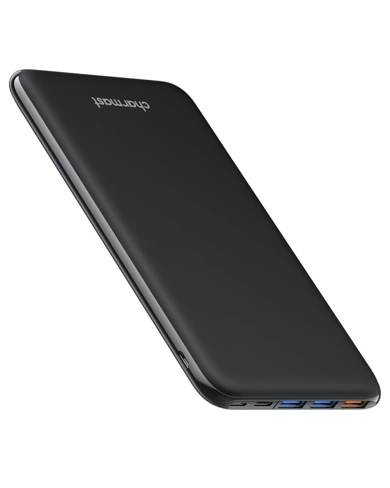 Charmast Power Bank 26800mAh Ultra Sottile 4 uscite USB-C