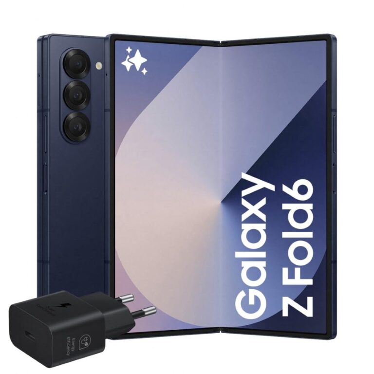 Samsung Galaxy Z Fold6 Smartphone AI pieghevole, Caricatore Incluso, RAM 12GB, 256GB, Dual SIM, Display 6,3"/7,6" Dynamic ...