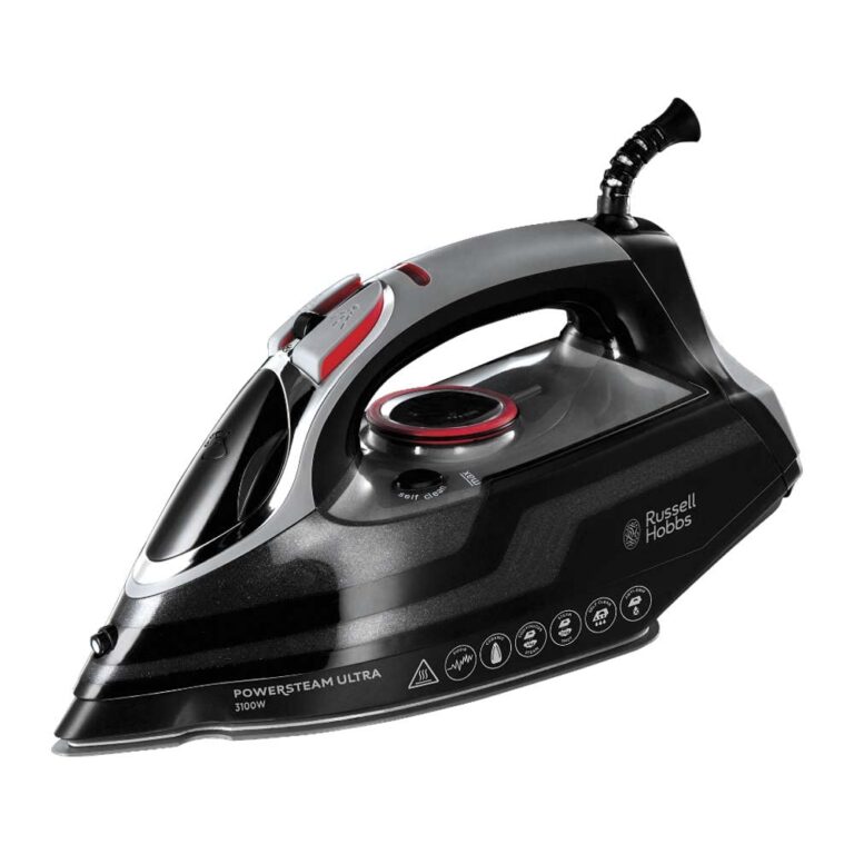 Russell Hobbs Ferro da Stiro a Vapore [3100W, 210 g/min Boost di Vapore Extra, 70 g/min di Vapore] Serbatoio da 350 ml, Ce...