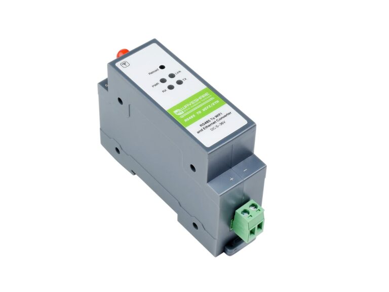 Gateway Modbus RS485 Wi-Fi ed Ethernet – MQTT, porte multiple