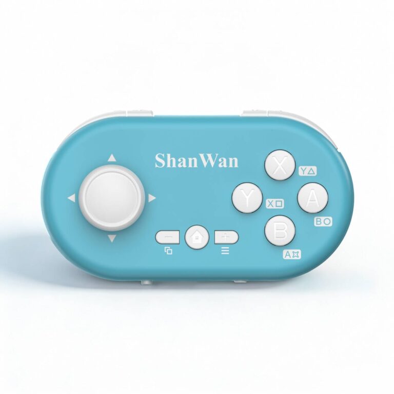 ShanWan Mini Gamepad Bluetooth con joystick Hall per Switch 2 e PC