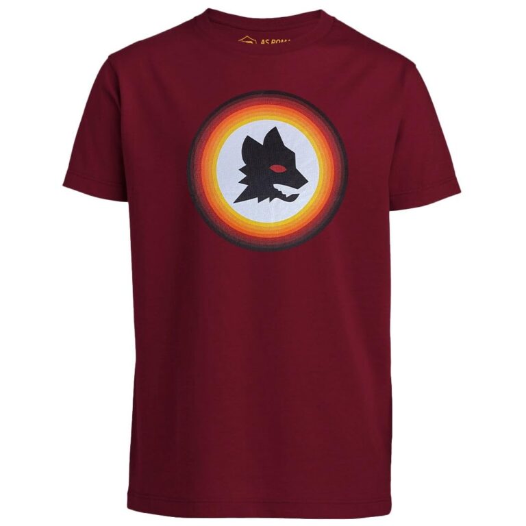 AS Roma T-Shirt Lupetto Stampato