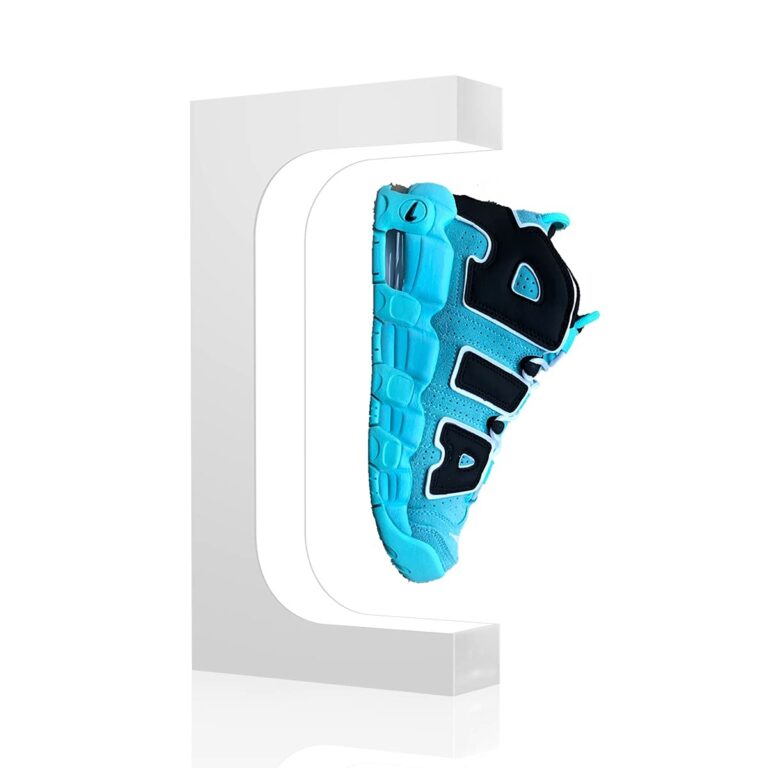 Levitazione scarpe Display Levitazione magnetica Sneaker Stand con luce LED, rotante galleggiante...