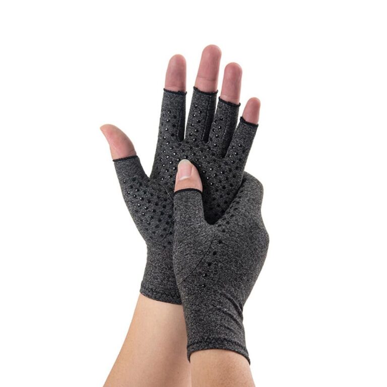 Novetec Guanti Artrite a Compressione Senza Dita Uomo Donna