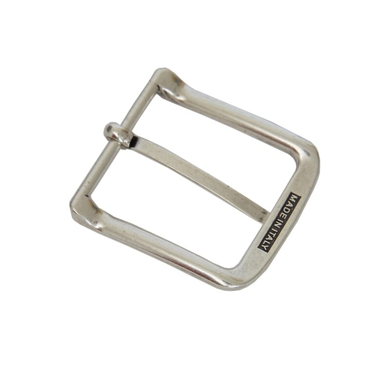 Di Gregorio Fibbia anallergica nichel free per cintura 35-40 mm argento e oro antico