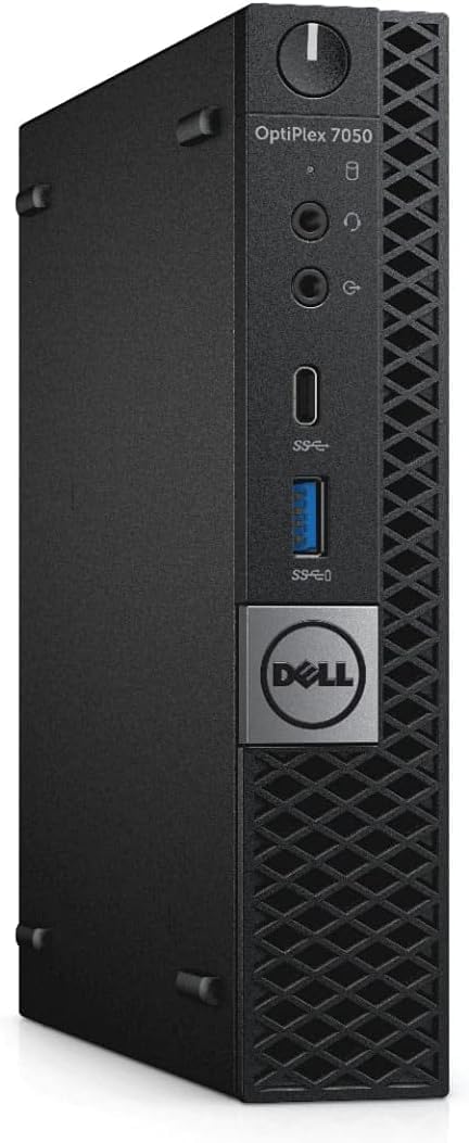 Dell OptiPlex 7050 Tiny Mini PC i5 6a gen, 16GB RAM, 128GB SSD – Ricondizionato