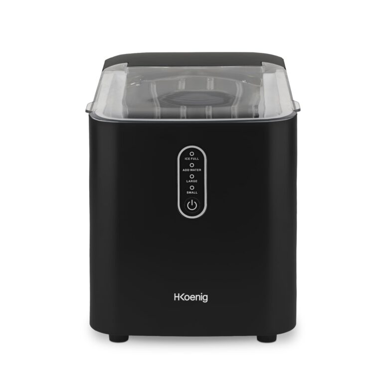 H.Koenig KUB14 – Macchina del ghiaccio portatile 12 kg/24h