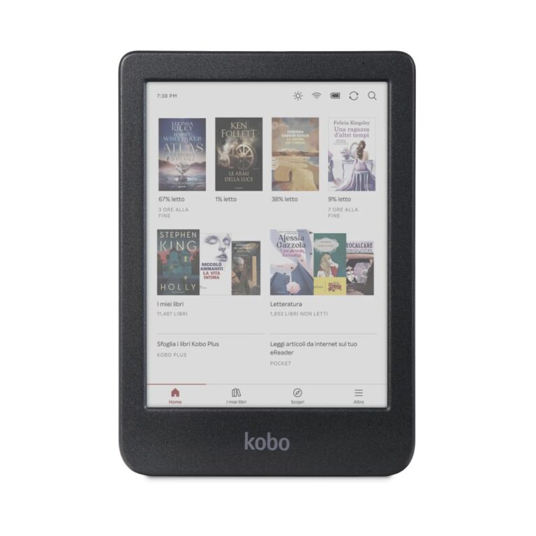 Kobo Clara Colour | eReader | Display antiriflesso a colori E Ink Kaleido™ 3 da 6” | Modalità Scura| I Audiolibri | Imperm...