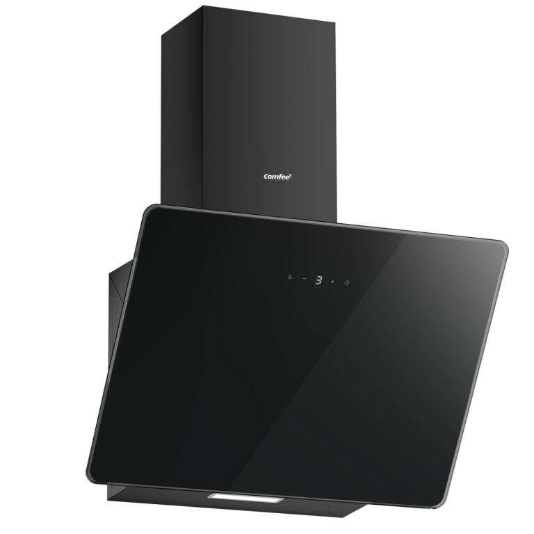 COMFEE Cappa Sottopensile 60 cm con LED e Aspirazione Superiore