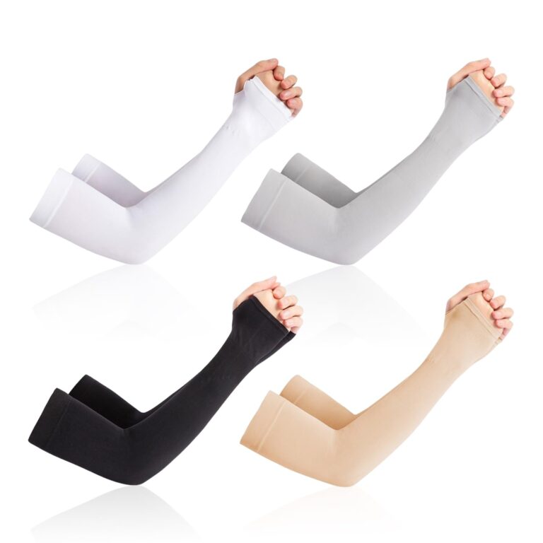 HDGSAFD Maniche Parasole Unisex – Protezione Solare UV (4 paia)