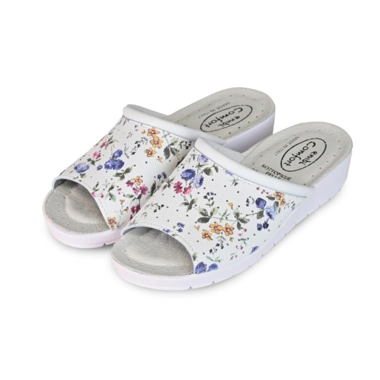 Embi Comfort Ciabatte Sanitarie Donna a Punta Aperta Made in Italy