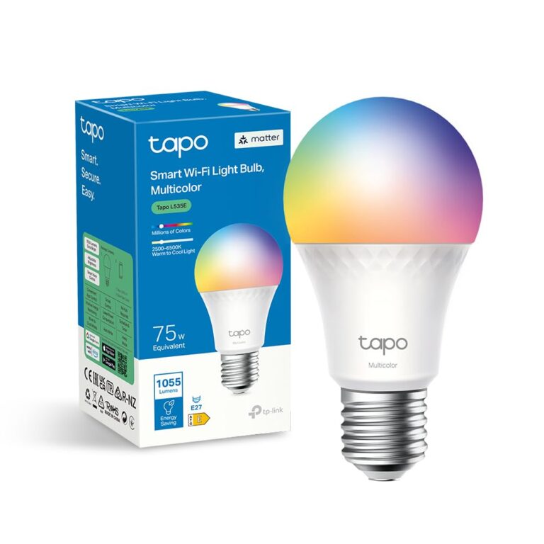 Tapo L535E Matter Lampadina Smart WiFi E27 Multicolore 1055 lm