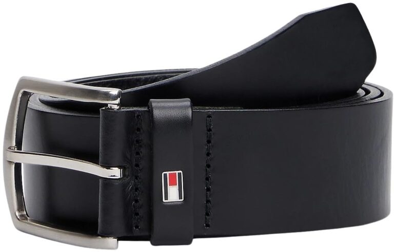 Tommy Hilfiger New Denton 4.0 Cintura in Pelle da Uomo