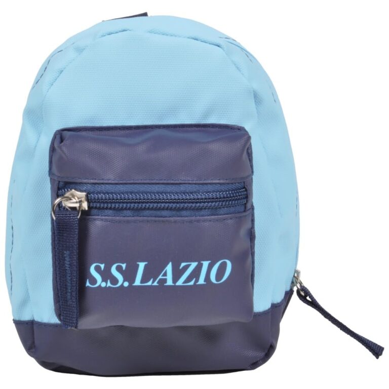 SS LAZIO 173620, Zaino Travel richiudibile Unisex-Adulto, Turchese, Medio