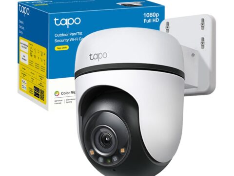 Tapo C500 Telecamera Wi-Fi Esterno FHD 360° con Visione Notturna a Colori