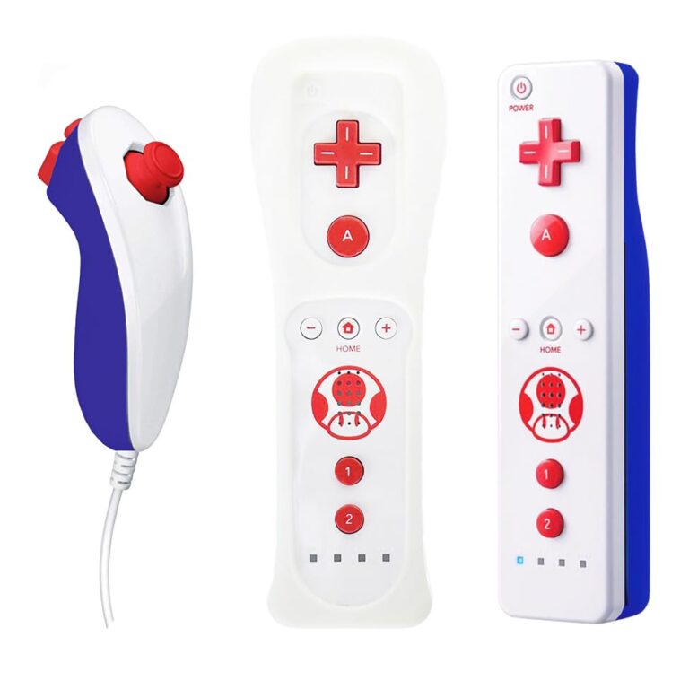 QUMOX Controller Motion Plus + Nunchuk per Nintendo Wii