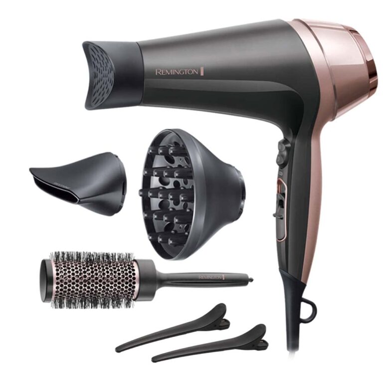 Remington Asciugacapelli 2200W - Asciuga, Piastra e Arriccia - 3 accessori per lo styling: ugello...