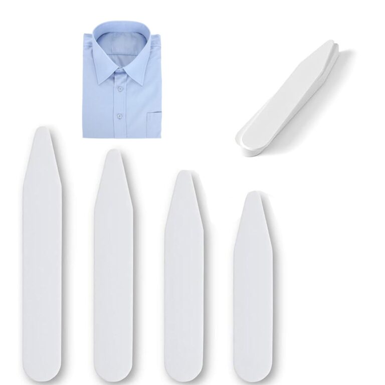 Wilsonzin Colletti in Plastica per Camicie – Set da 60 pezzi