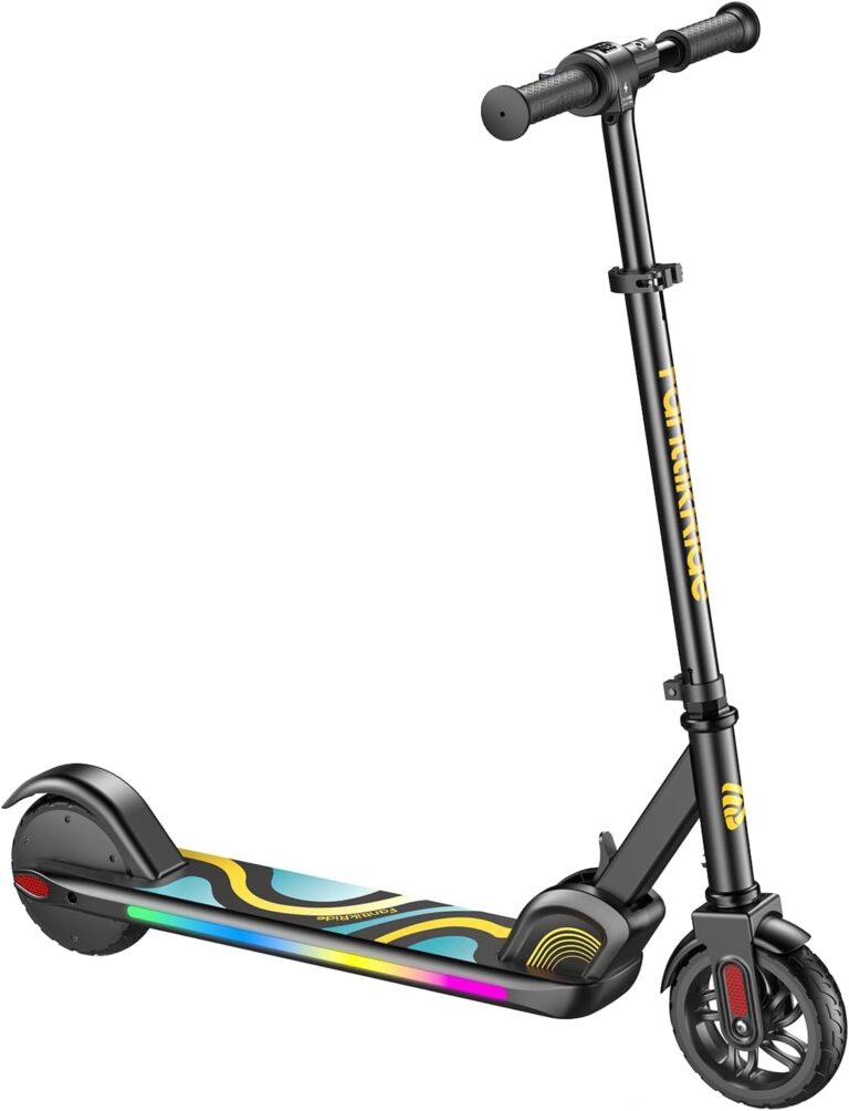 FanttikRide C9 Pro Monopattino Elettrico per Bambini 120-160 cm, Luci Arcobaleno Colorate, 8/13/1...