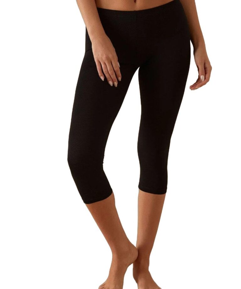 JADEA Leggings capri donna art. 4266 cotone stretch