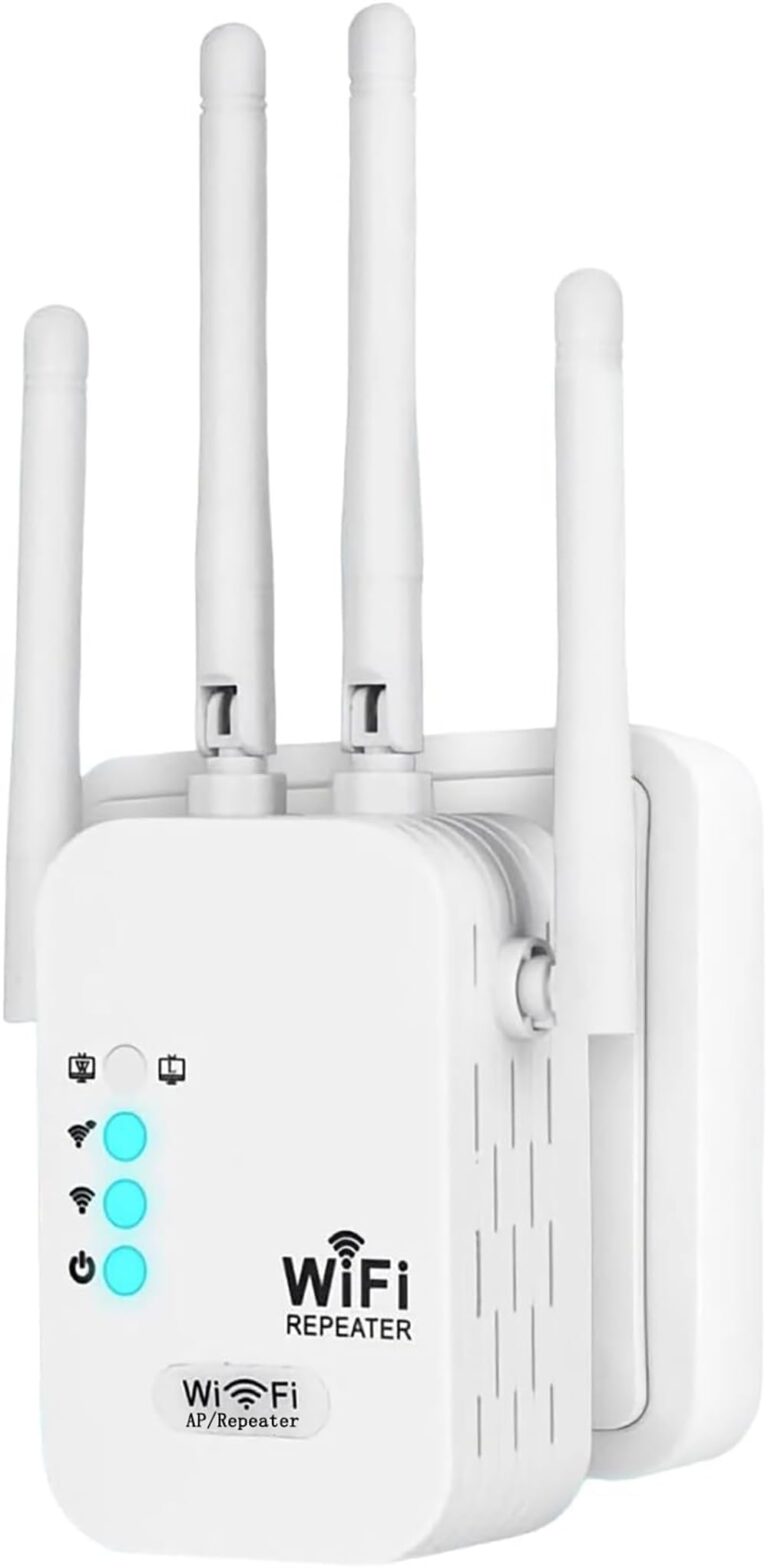 Ripetitore Wireless Wifi Extender e Access Point, 1200Mbps WiFi Potente per Casa Dual Band (2.4GHz/5GHz), Estensore Amplif...