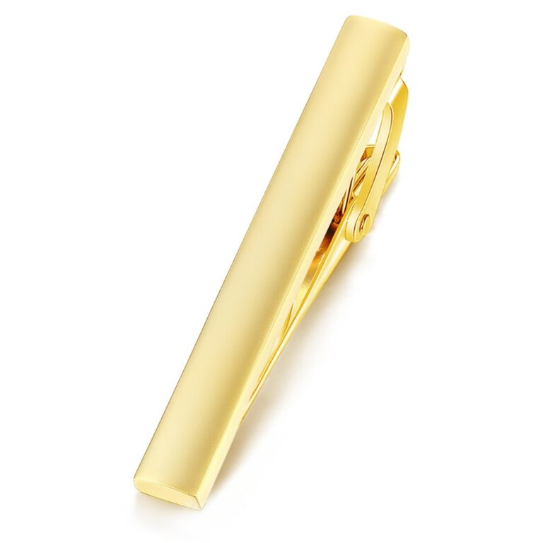 HONEY BEAR Fermacravatta Slim 1,57" per Cravatte Skinny