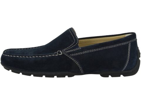Geox U Moner V – Mocassino Uomo in Pelle Traspirante