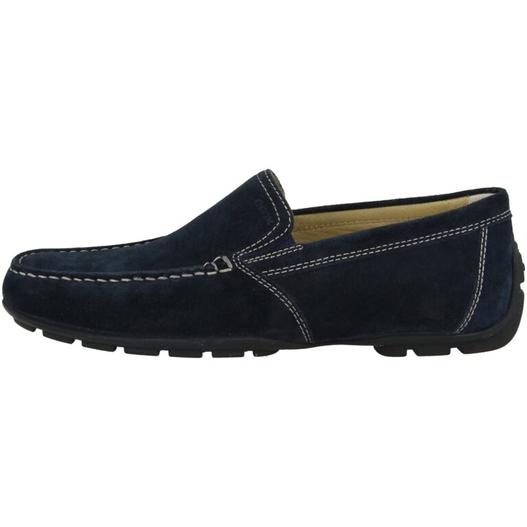 Geox U Moner V – Mocassino Uomo in Pelle Traspirante