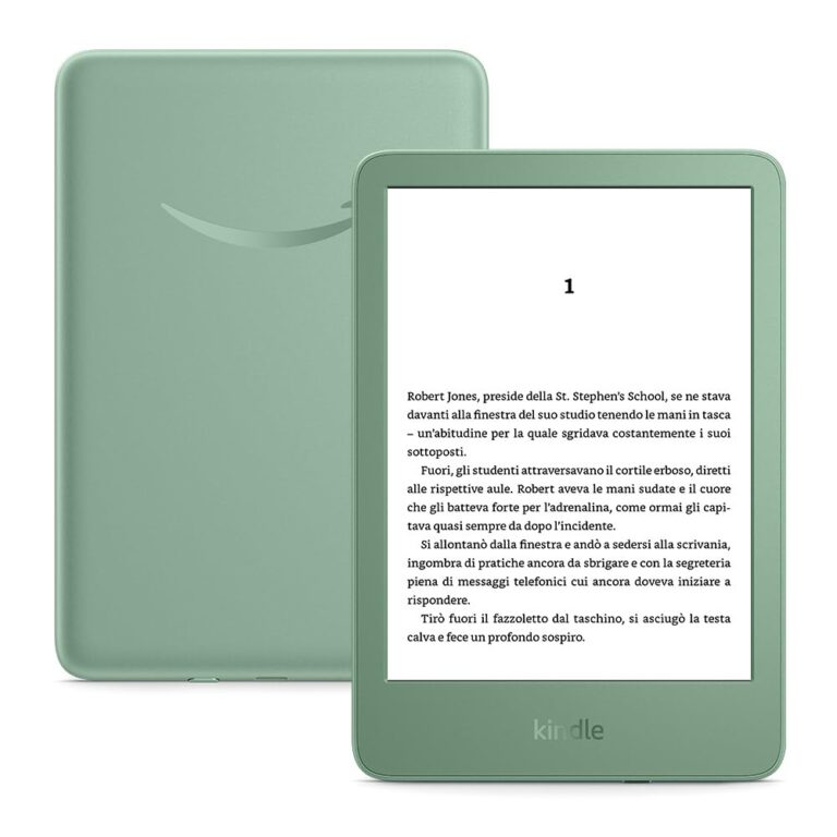 Amazon Kindle (Ultimo modello) - Il più leggero e compatto, con schermo antiriflesso, cambio pagina più rapido, illuminazi...