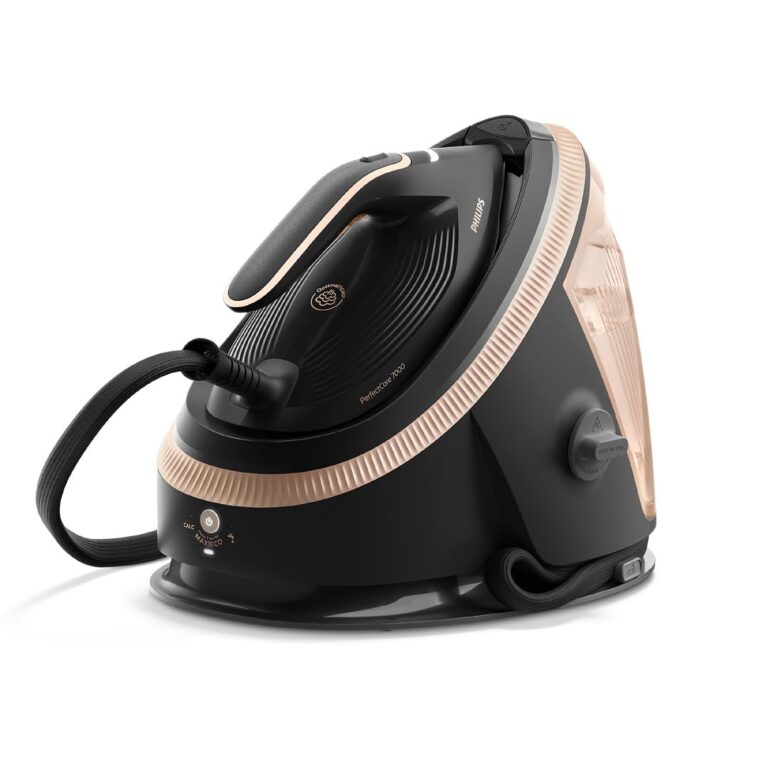 Philips PerfectCare Serie 7000 Ferro da stiro con Caldaia - Colpo di vapore 650g, 8.5 Bar, Piastr...