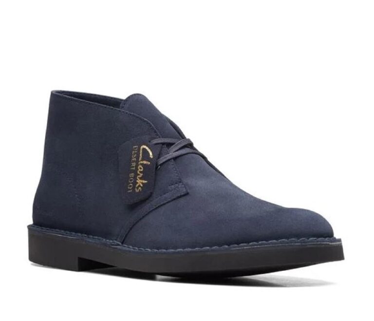 Clarks Derby Desert Boot Evo Uomo in Camoscio