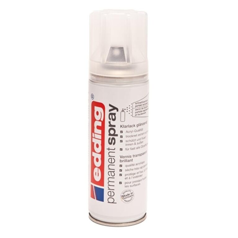 edding 5200 Spray Lacca Trasparente Lucida 200 ml
