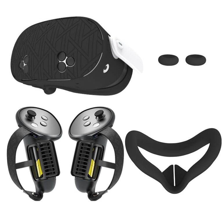 Set cover in silicone protettive per Meta Quest 3S e controller