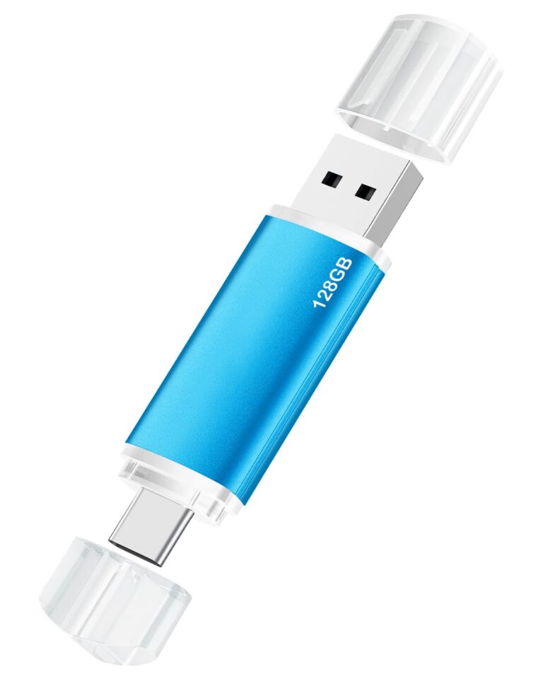 Onbqurg Chiavetta USB-C 128 GB con adattatore OTG